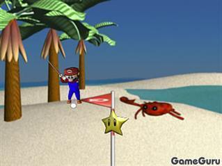Марио: пляжный гольф