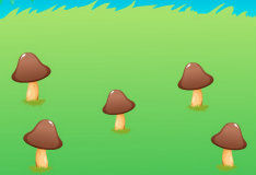 Считаем грибы на поляне