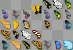 Маджонг с бабочками