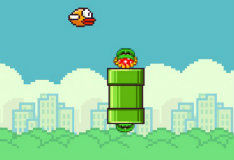 Flappy Bird в мире Марио